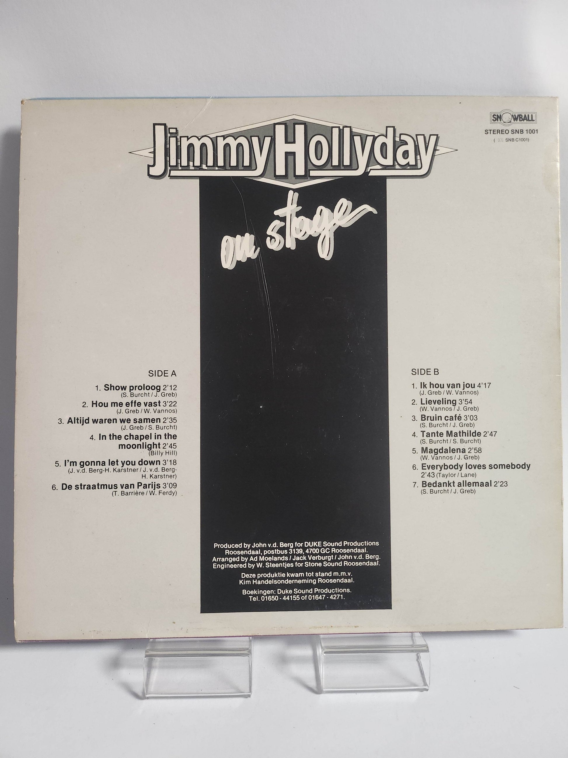 Jimmy Hollyday: On Stage LP Vinyl - Feniks Gameshop