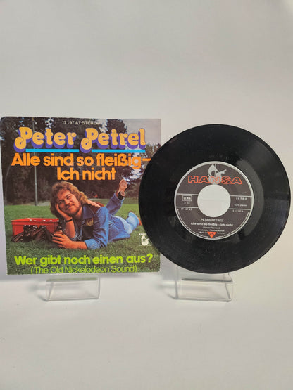 Peter Petrel: Alle Sind so Fleißig Ich Nicht Single Vinyl - Feniks Gameshop
