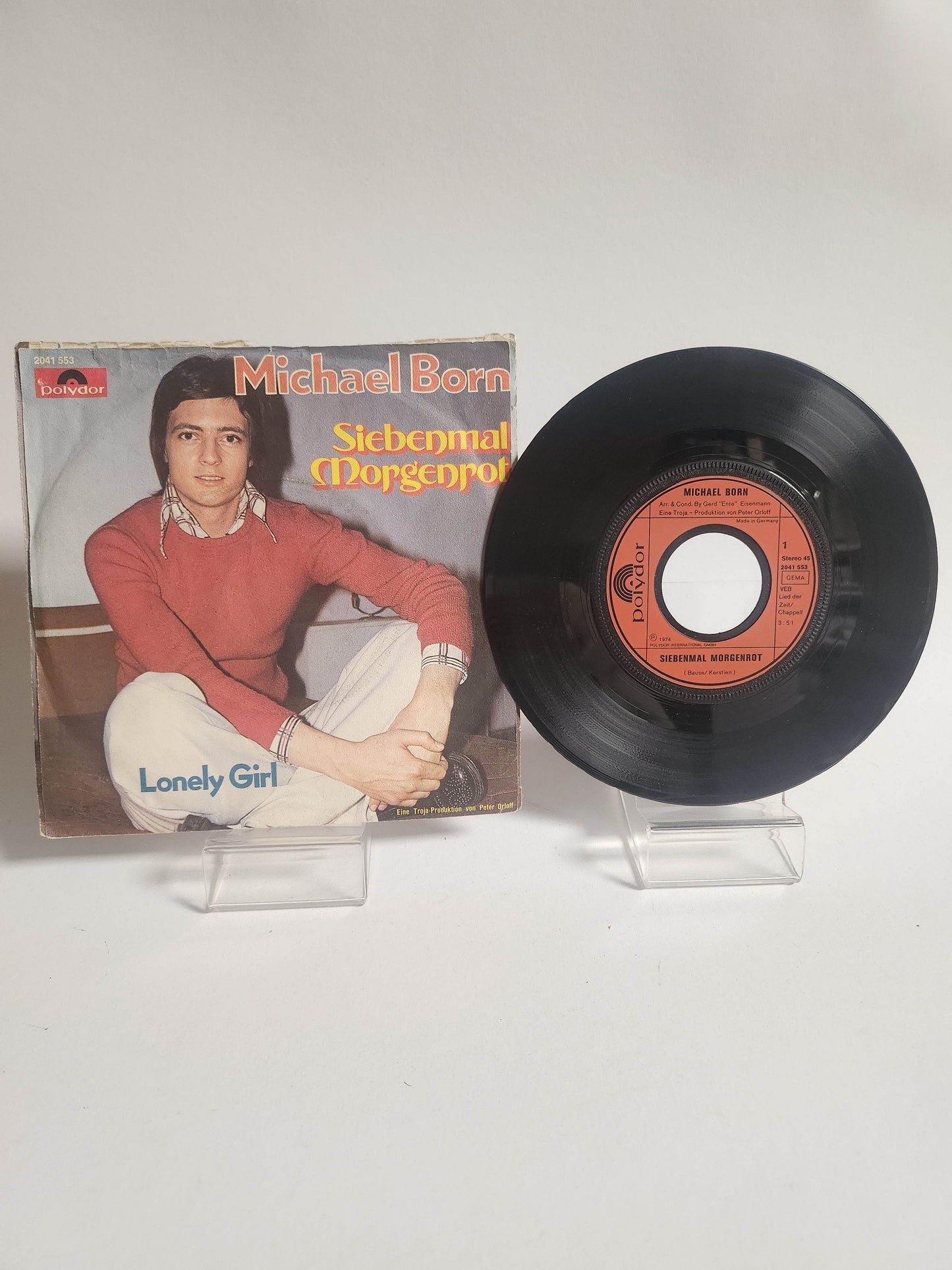 Michael Born: Siebenmal Morgenrot Single Vinyl - Feniks Gameshop