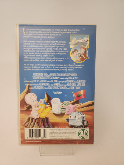 Dappere Broodroostertje Gaat naar Mars VHS Kids