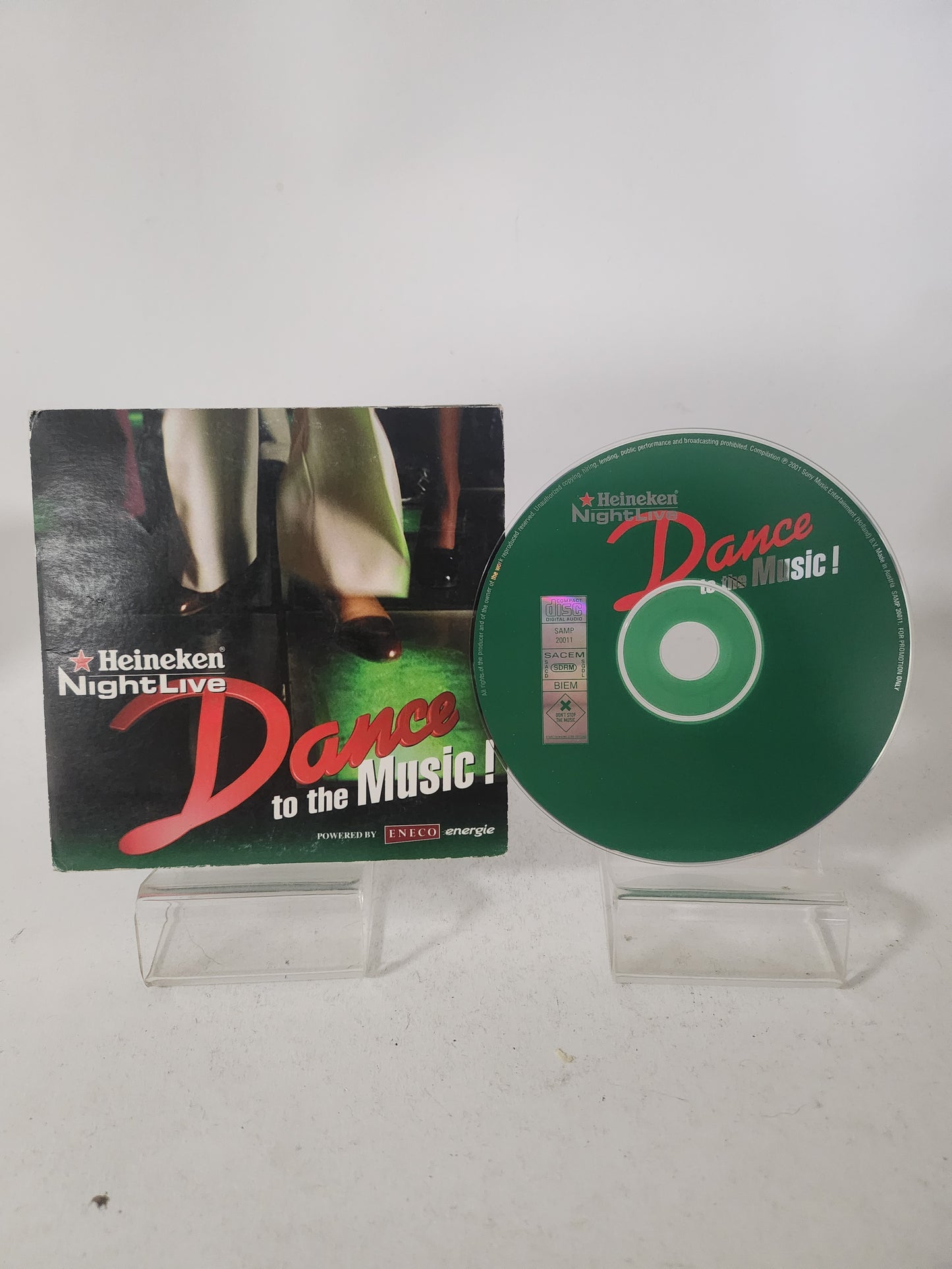Heineken Nightlife 2001: Dance to the Music CD Single