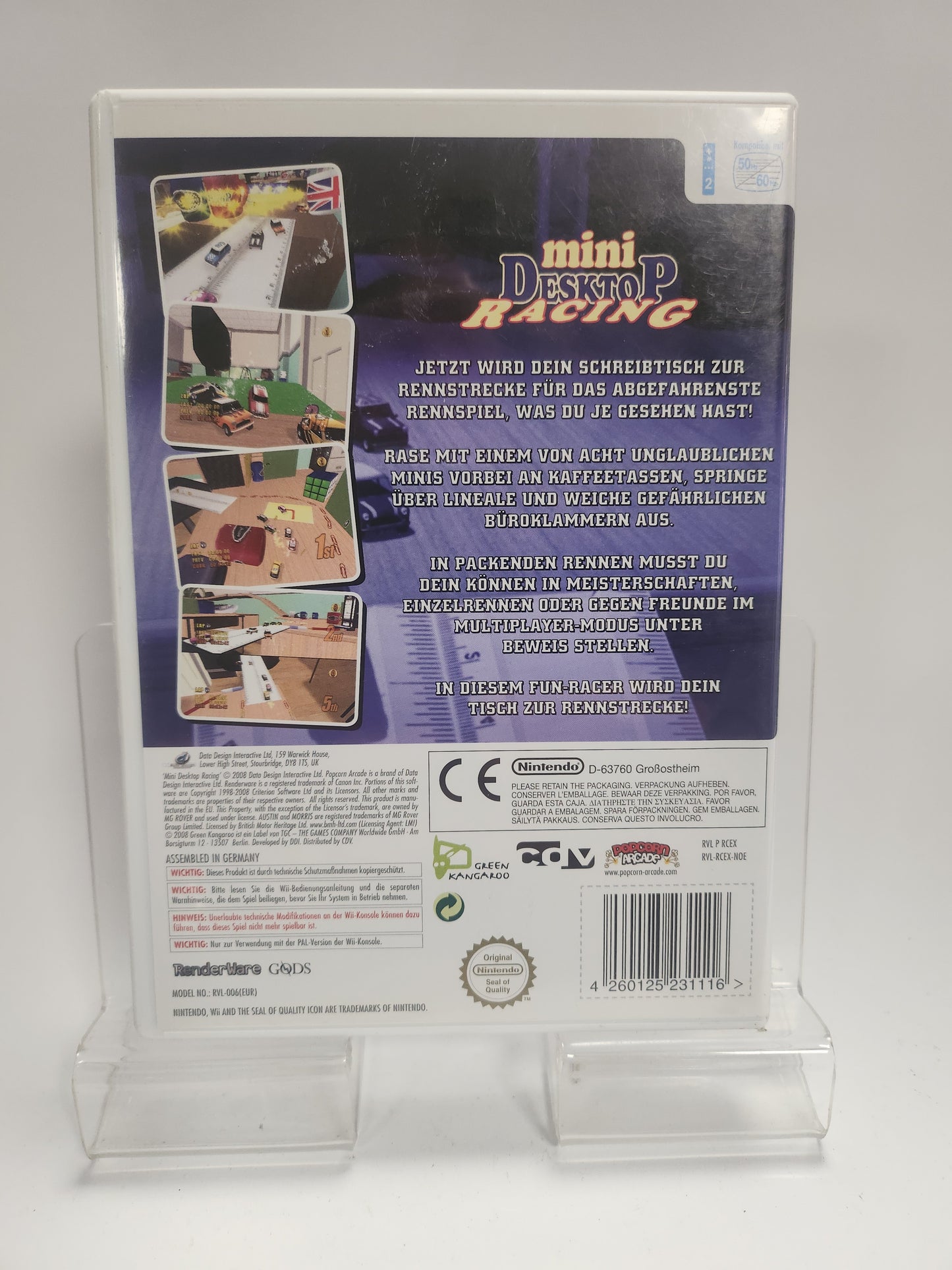Mini Desktop Racing Nintendo Wii