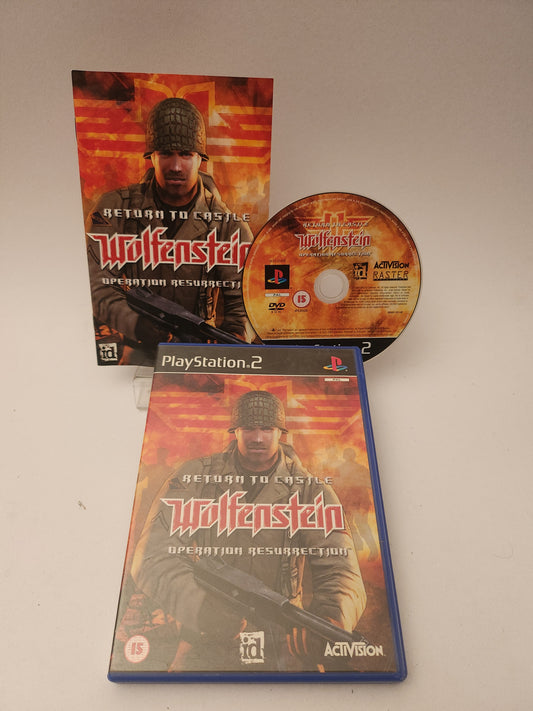 Return to Castle Wolfenstein Operation Resurrection Playstation 2