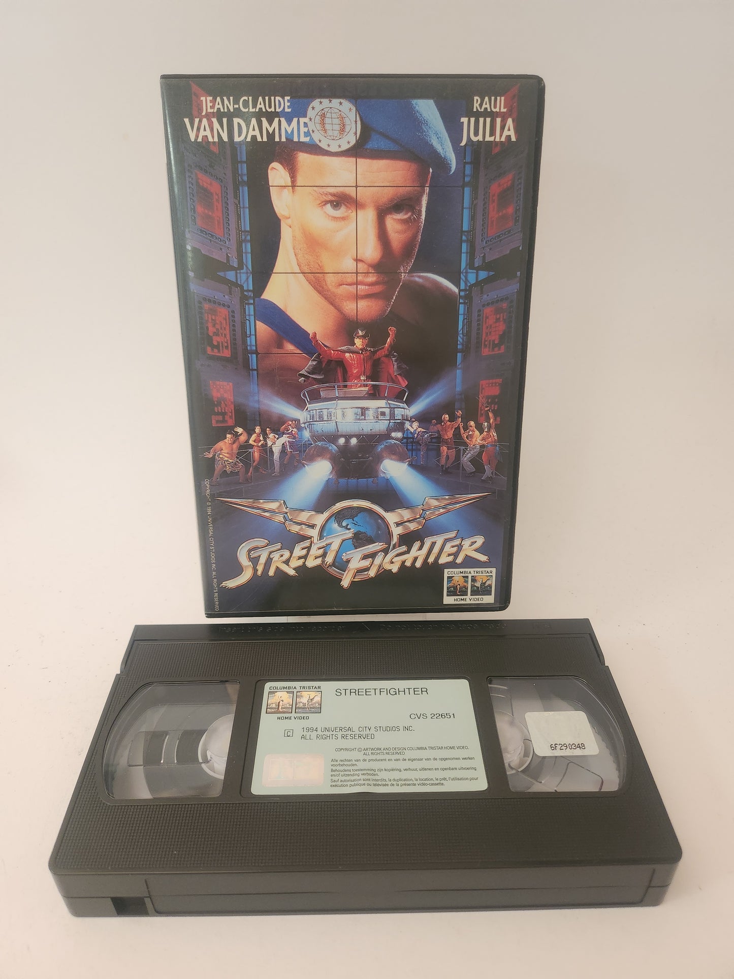 Street Fighter VHS