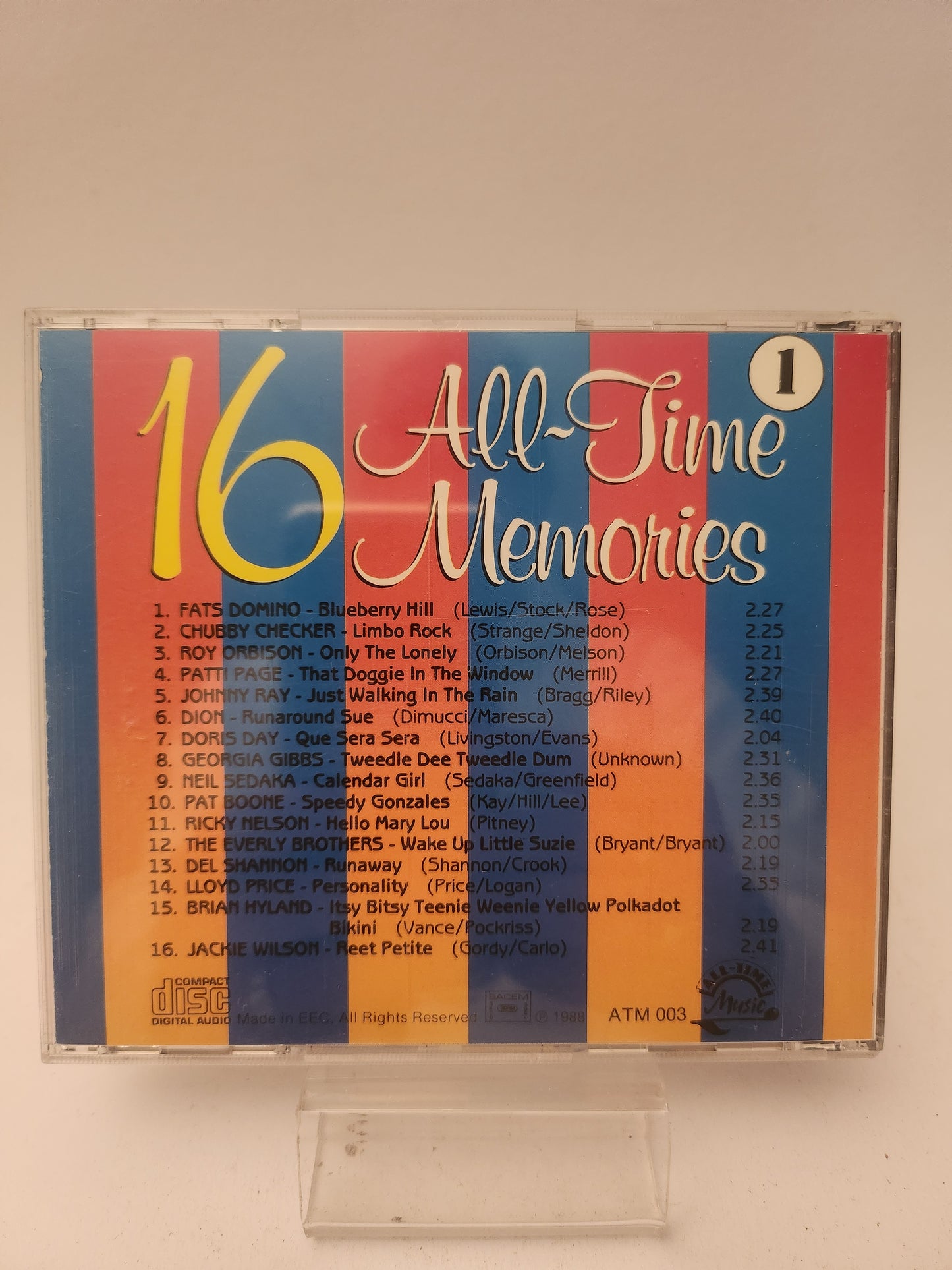 16 All-Time Memories Deel 1 CD