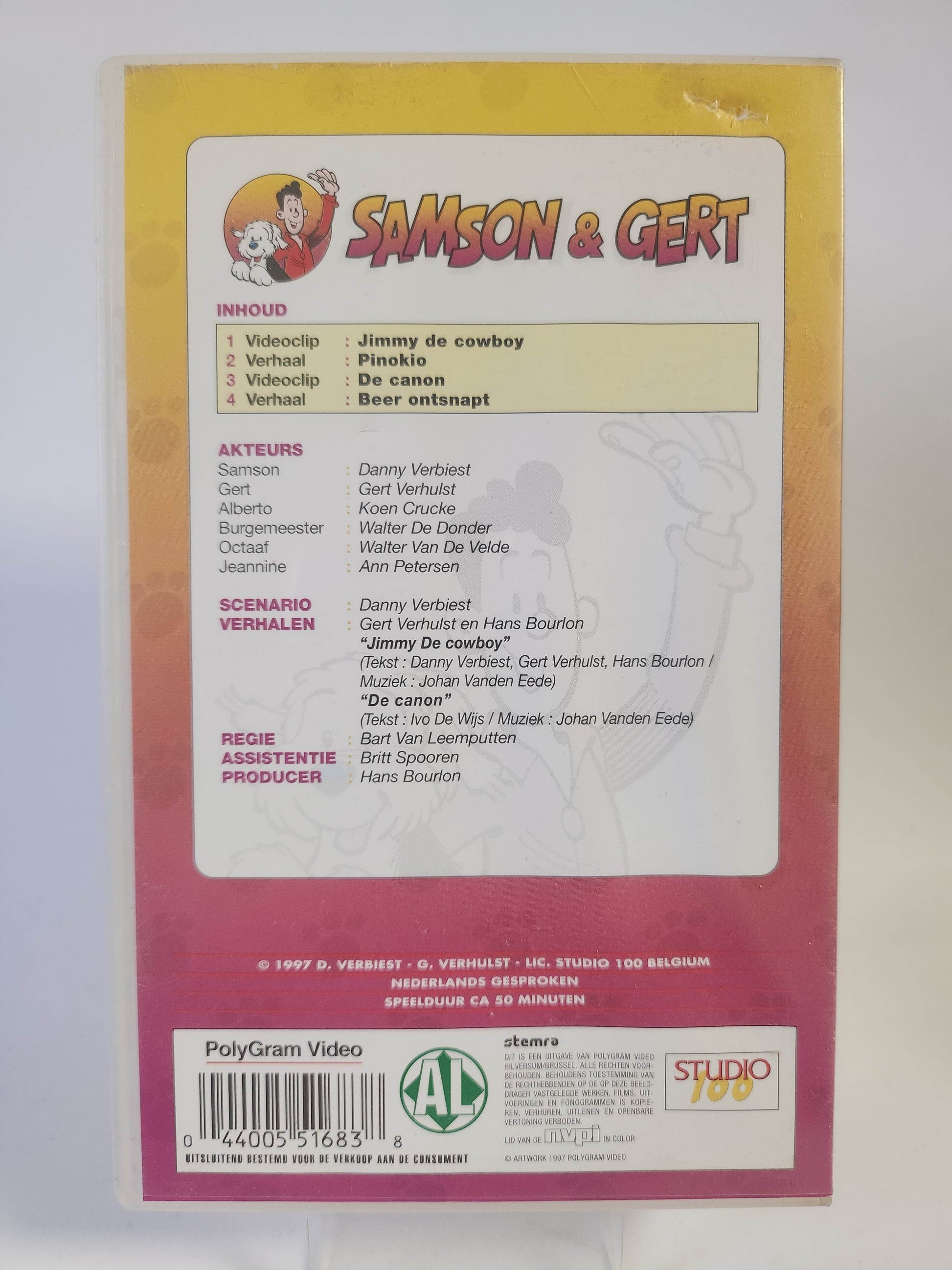 Samson & Gert Pinokio Deel 8 VHS - Feniks Gameshop