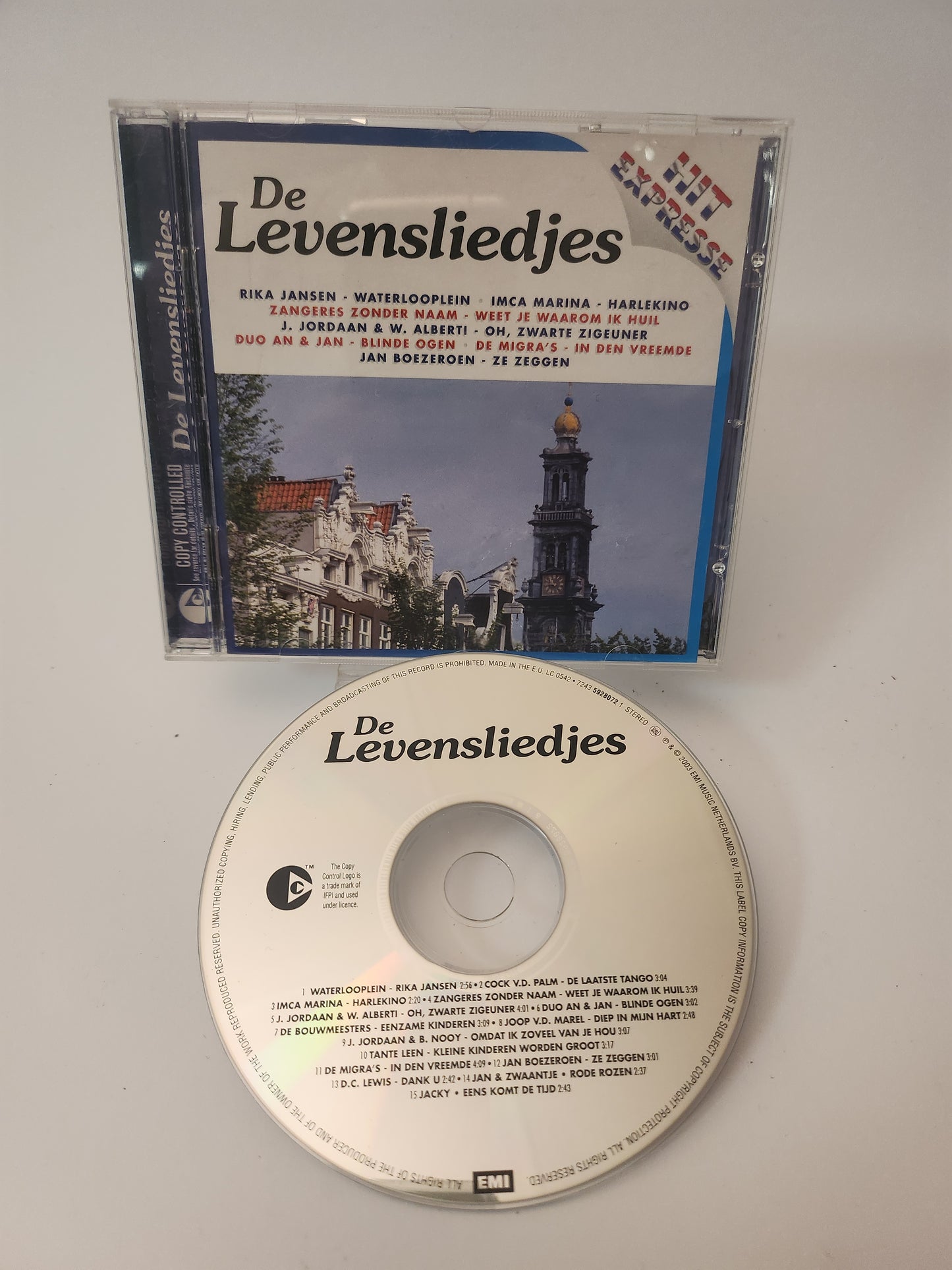 Levensliedjes CD