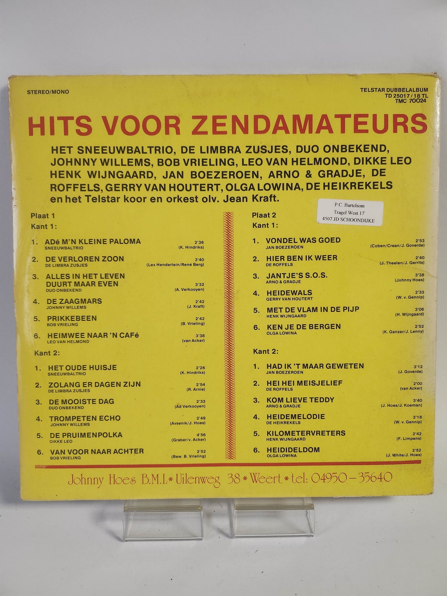 24 Keiharde Hits voor Zendamateurs LP Vinyl - Feniks Gameshop