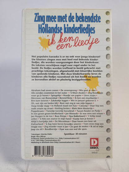 Ik ken een Liedje VHS Kids - Feniks Gameshop