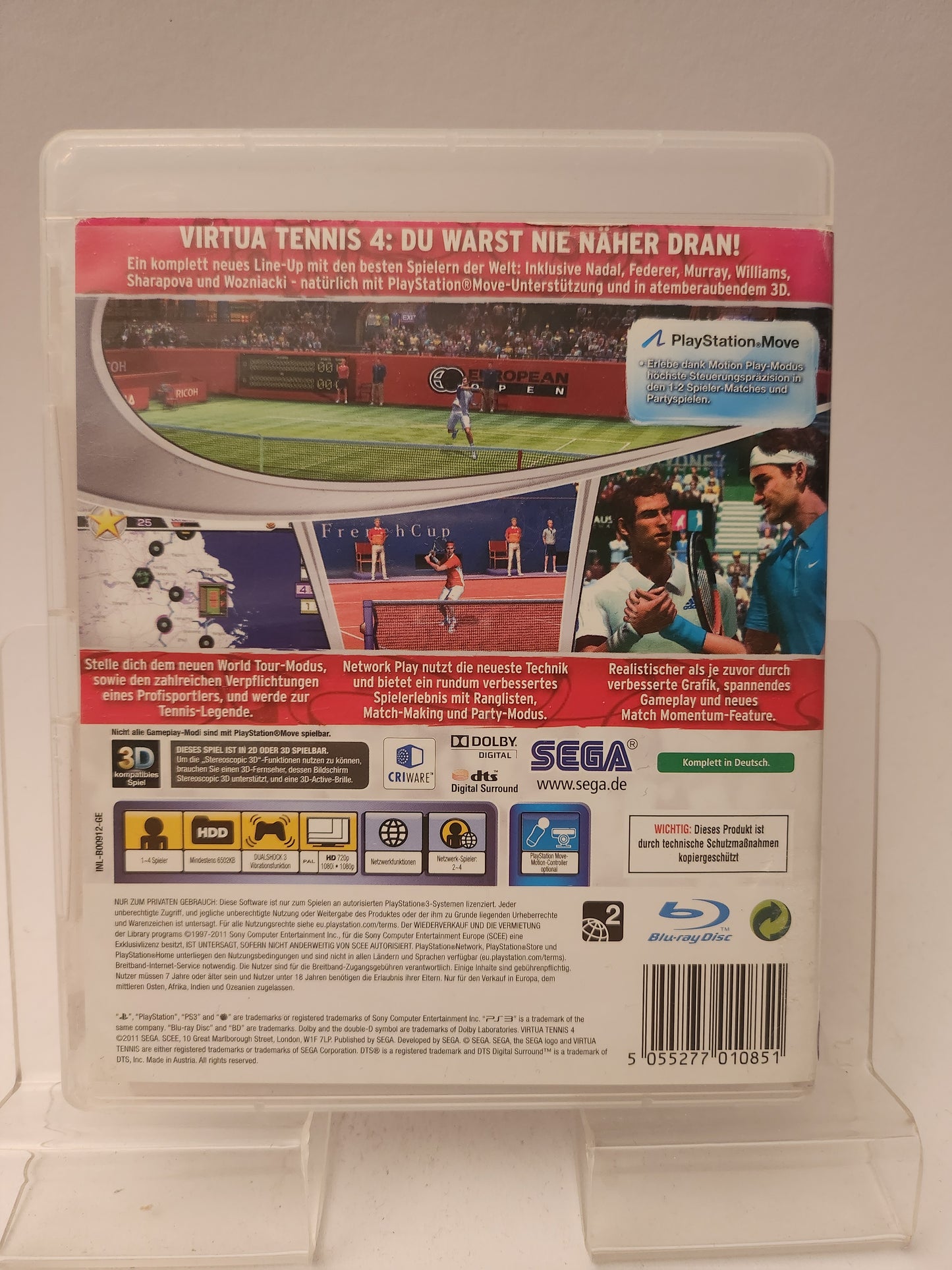 Virtua Tennis 4 Playstation 3