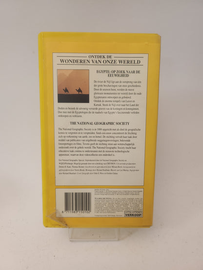National Geographic Video: Egypte op Zoek naar de Eeuwigheid VHS