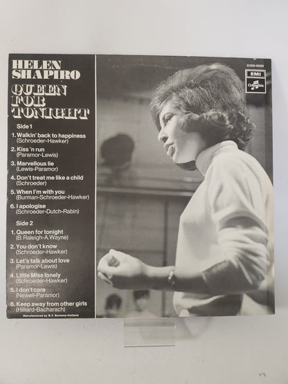 Queen for Tonight: Helen Shapiro LP Vinyl