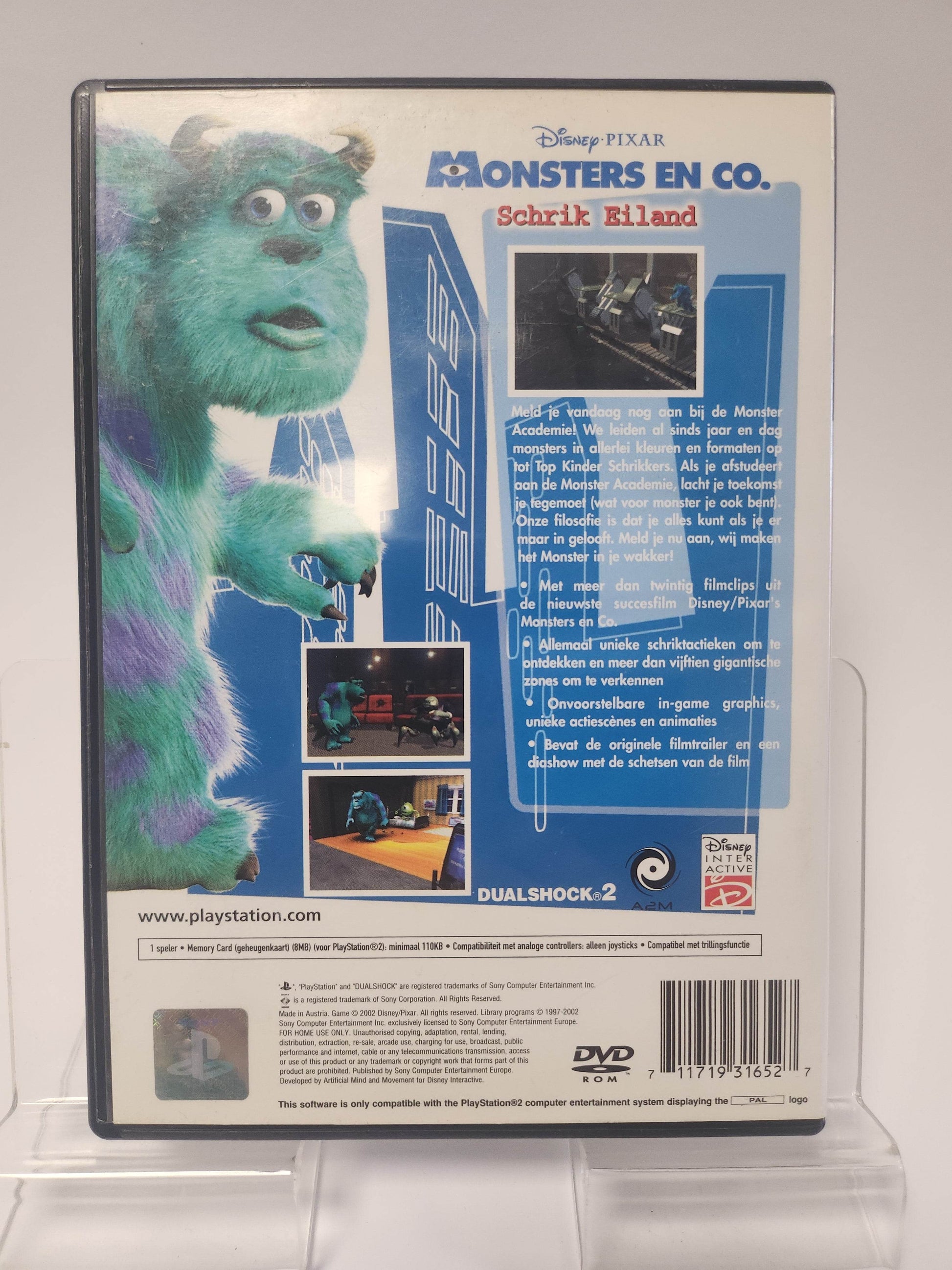 Disney Pixar Monsters en Co Schrik Eiland Playstation 2 - Feniks Gameshop