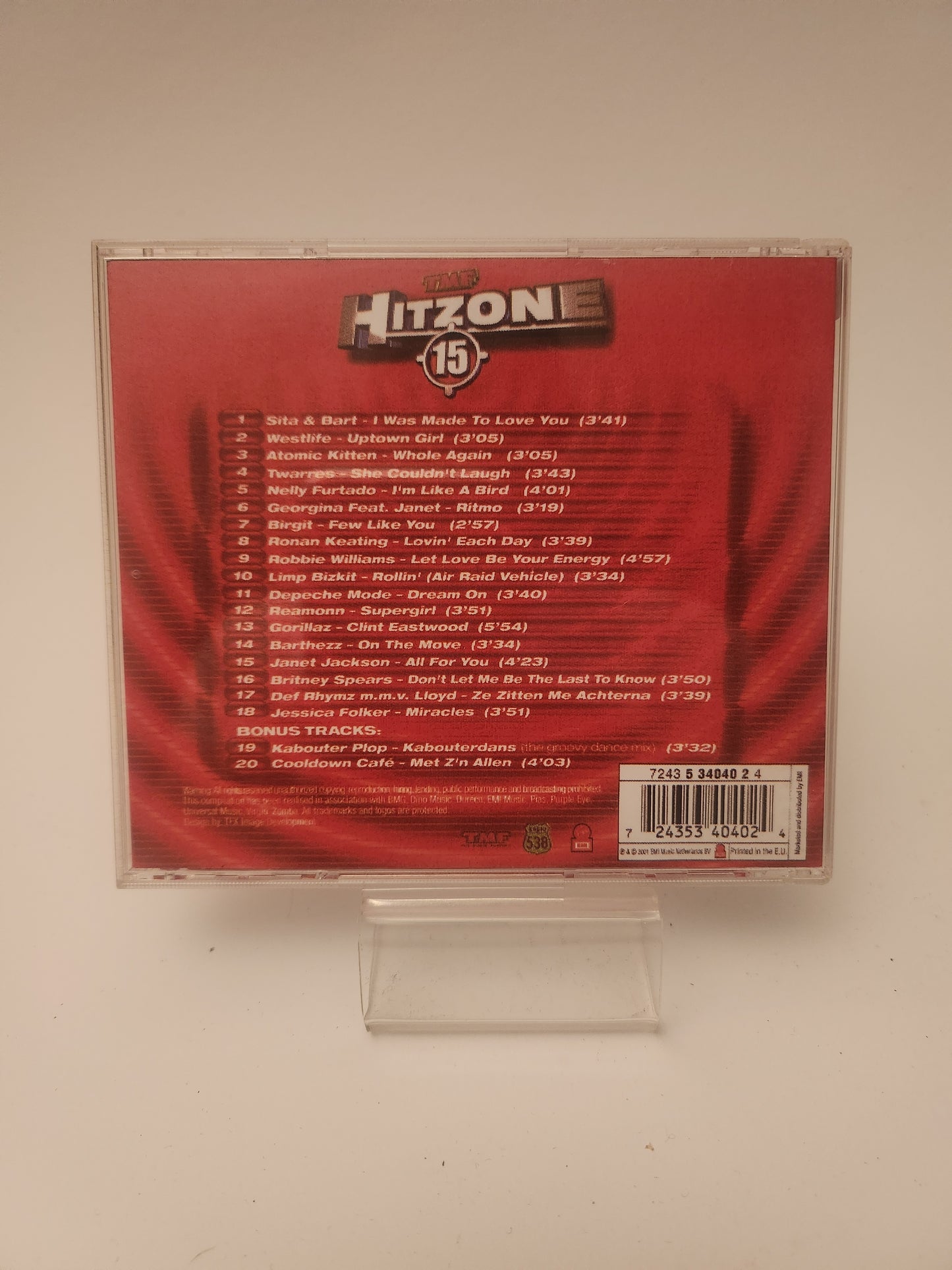 TMF Hitzone 15 CD