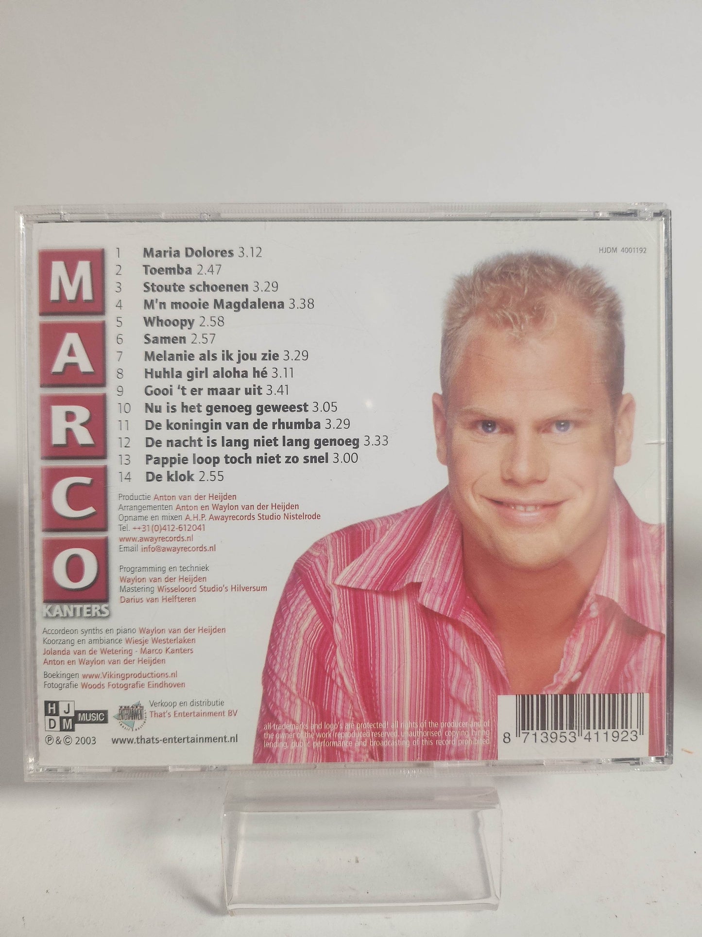 Marco Kanters: Gooi 't Er Maar Uit CD - Feniks Gameshop