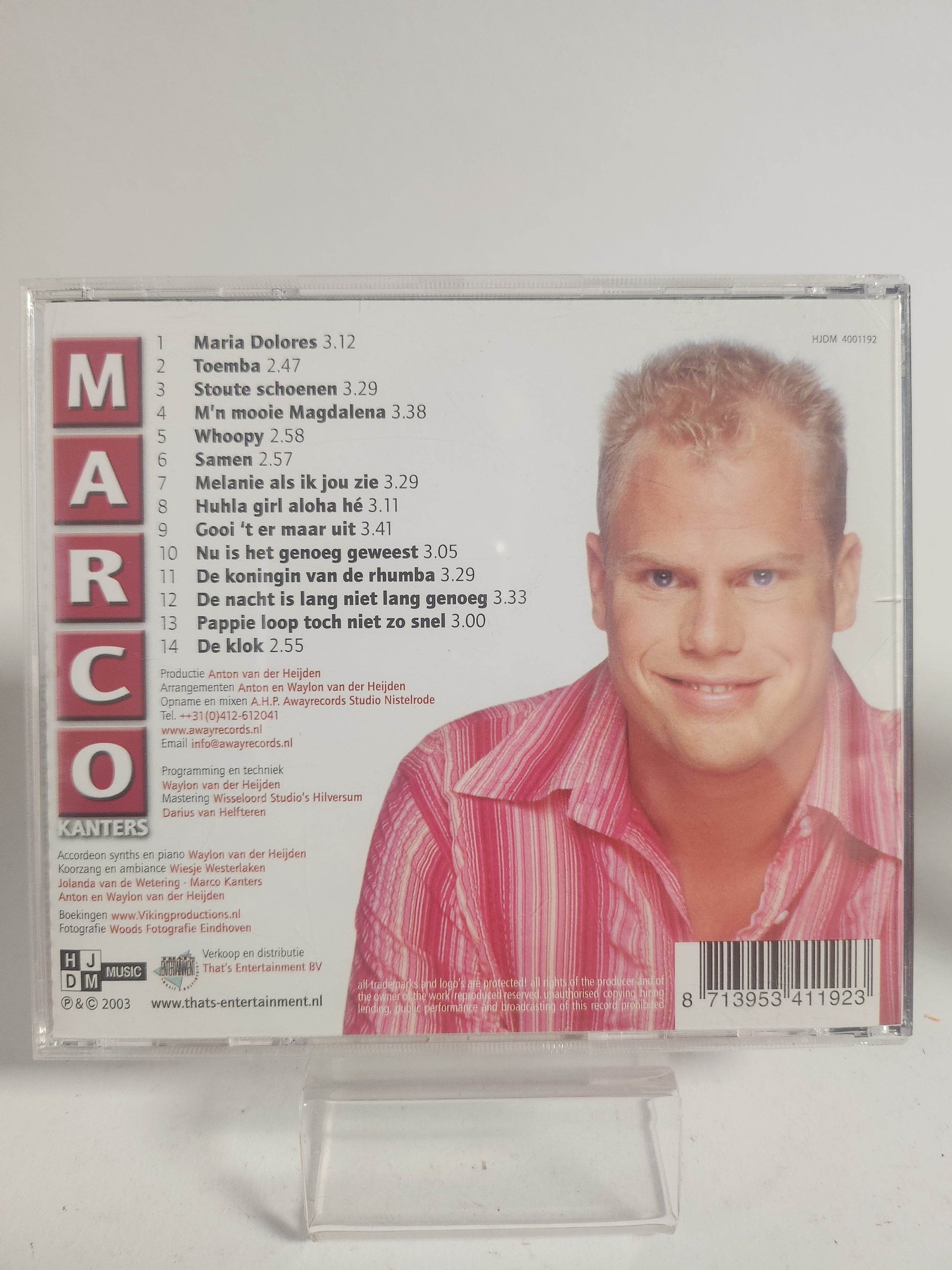 Marco Kanters: Gooi 't Er Maar Uit CD - Feniks Gameshop