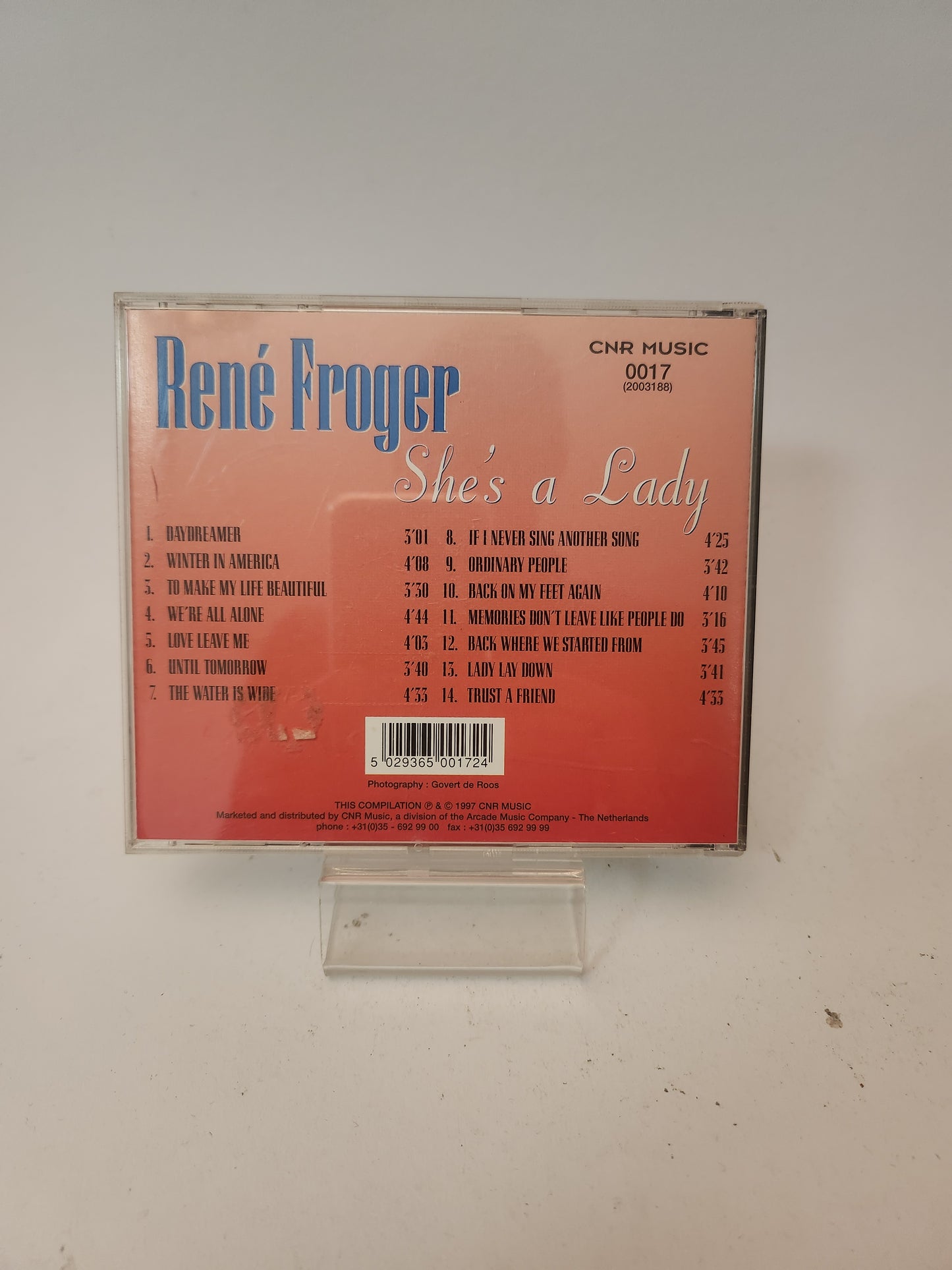 Rene Froger: She's a Lady CD