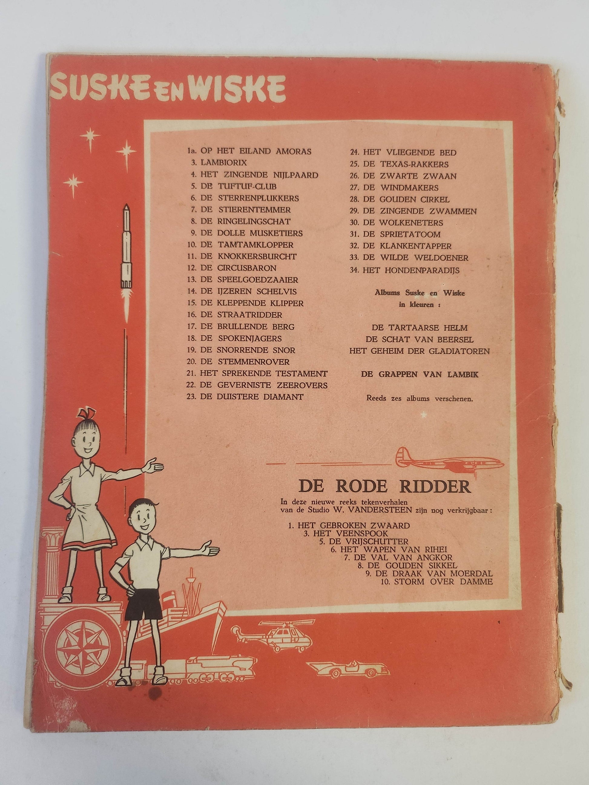 Zwarte Zwaan (de Rode Ridder) Suske en Wiske - Feniks Gameshop