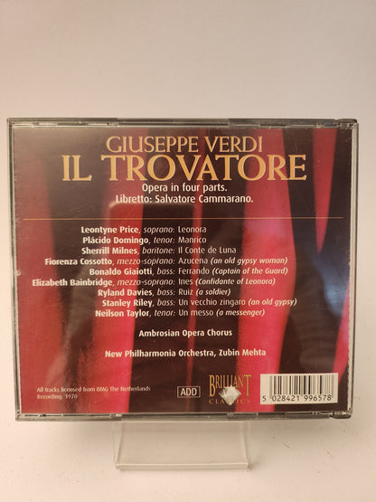 Giuseppe Verdi: Il Trovatore CD