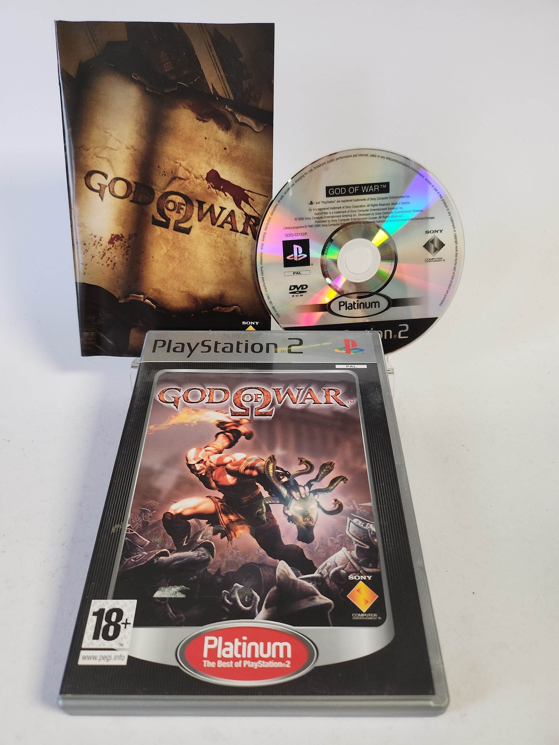 God of War Platinum Edition Playstation 2 - Feniks Gameshop
