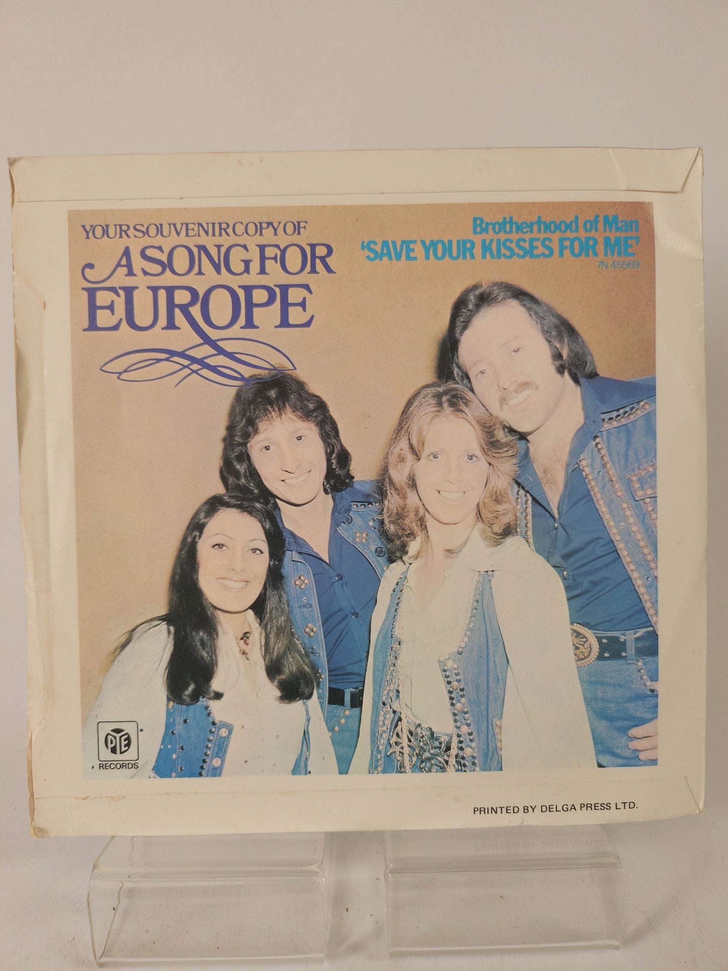 A Song for Europe Single Vinyl - Feniks Gameshop