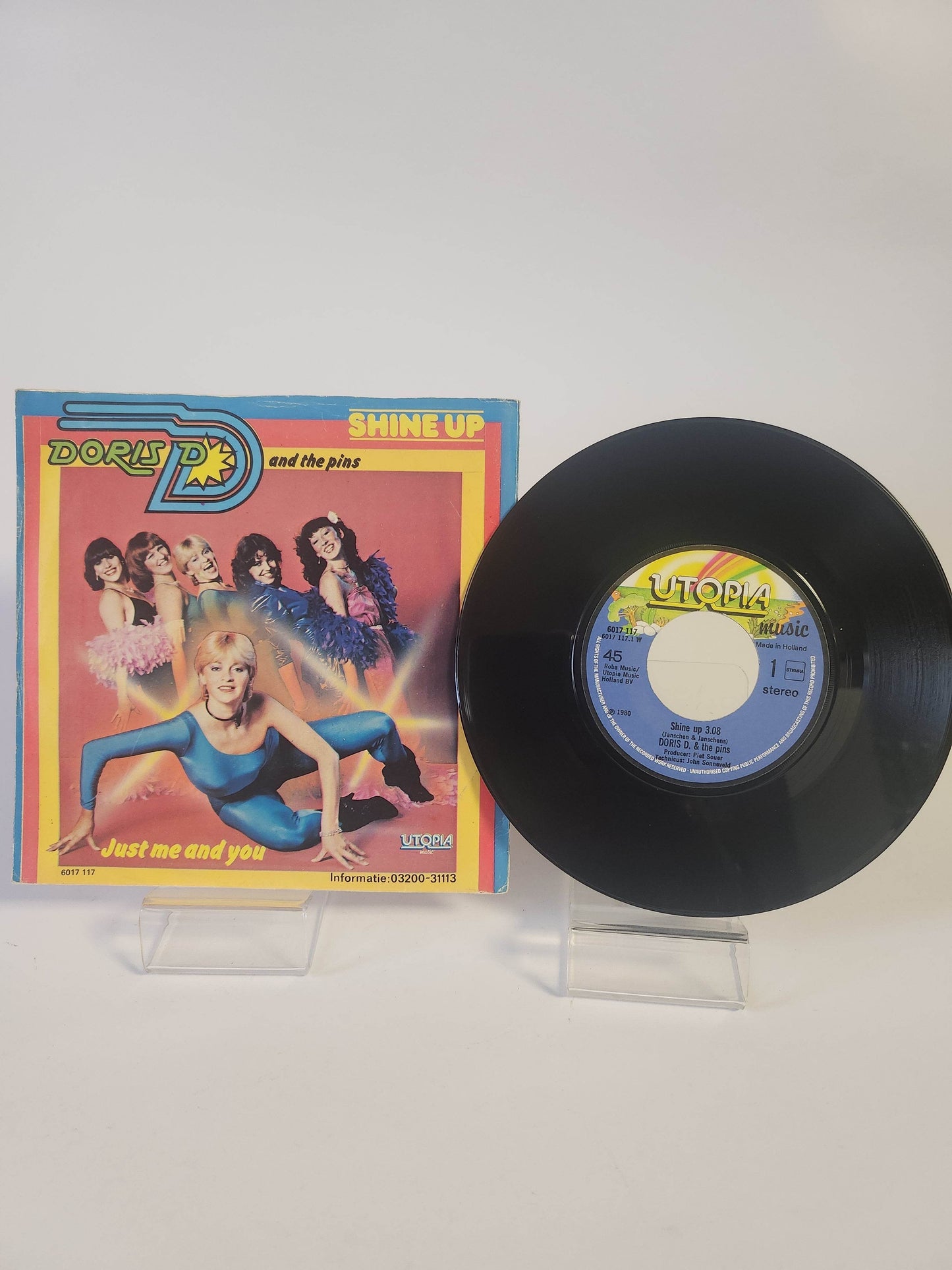 Doris D and the Pins: Just me and You Single Vinyl - Feniks Gameshop