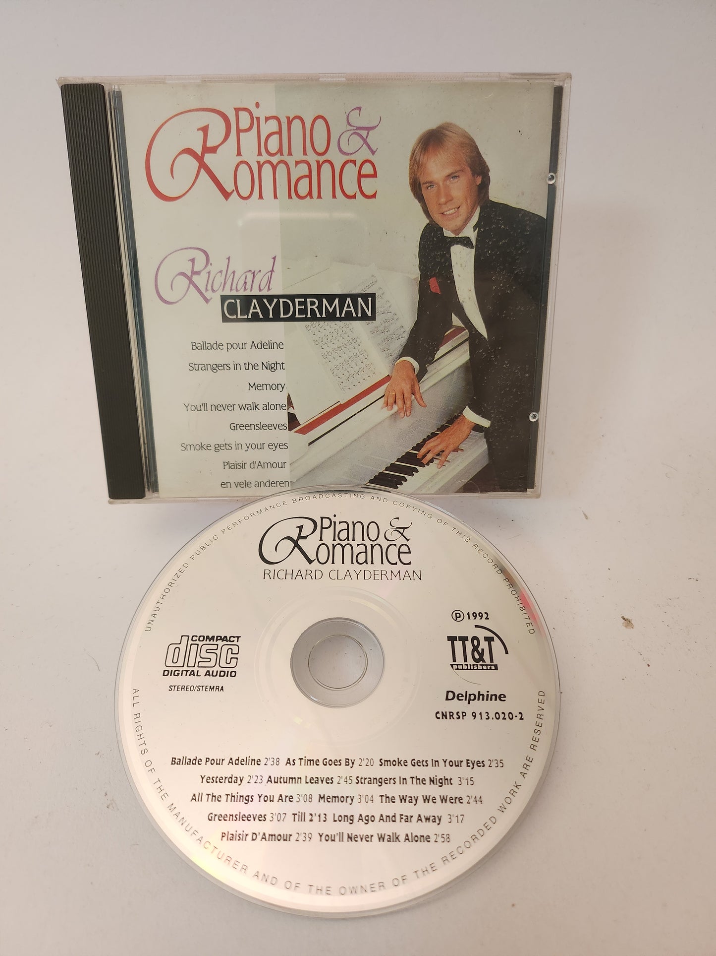 Richard Clayderman: Piano & Romance CD
