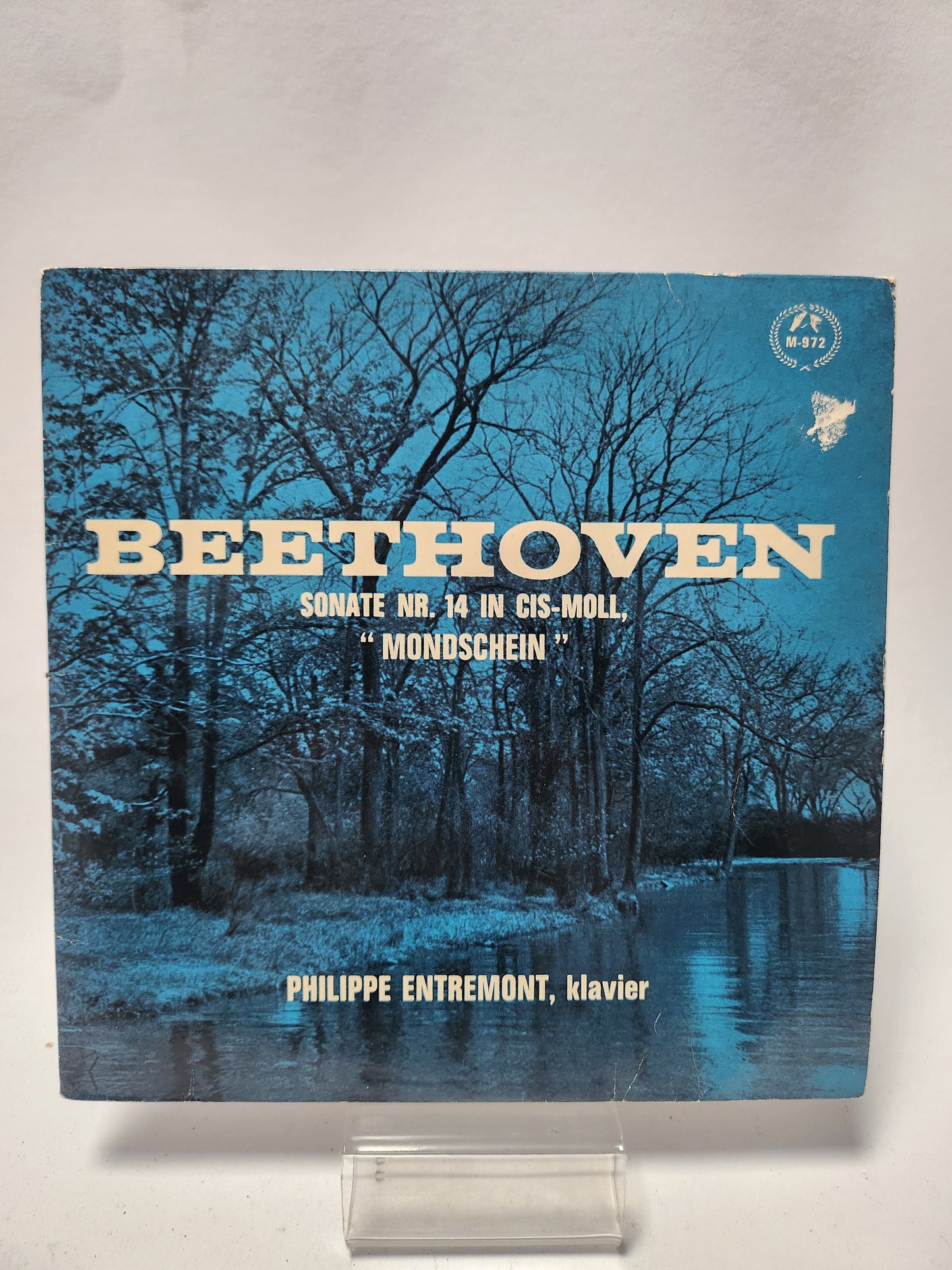 Beethoven: Sonata Nr 14 in Cis Moll "Mondschein" Single Vinyl