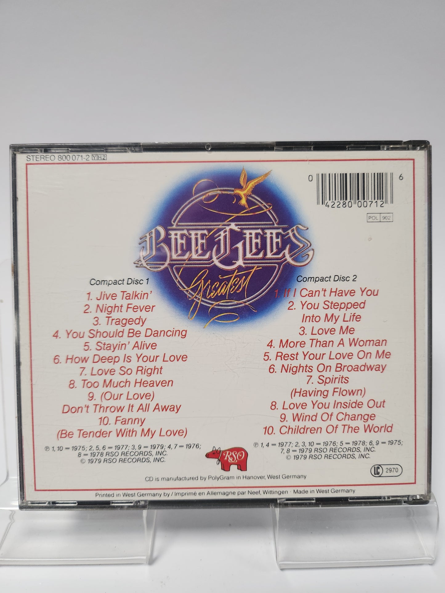 Bee Gees: Greatest CD
