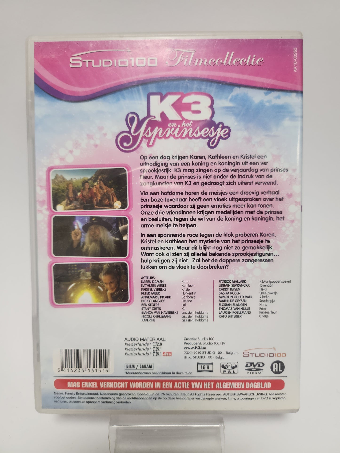 K3 en het Ijsprinsesje DVD Kids