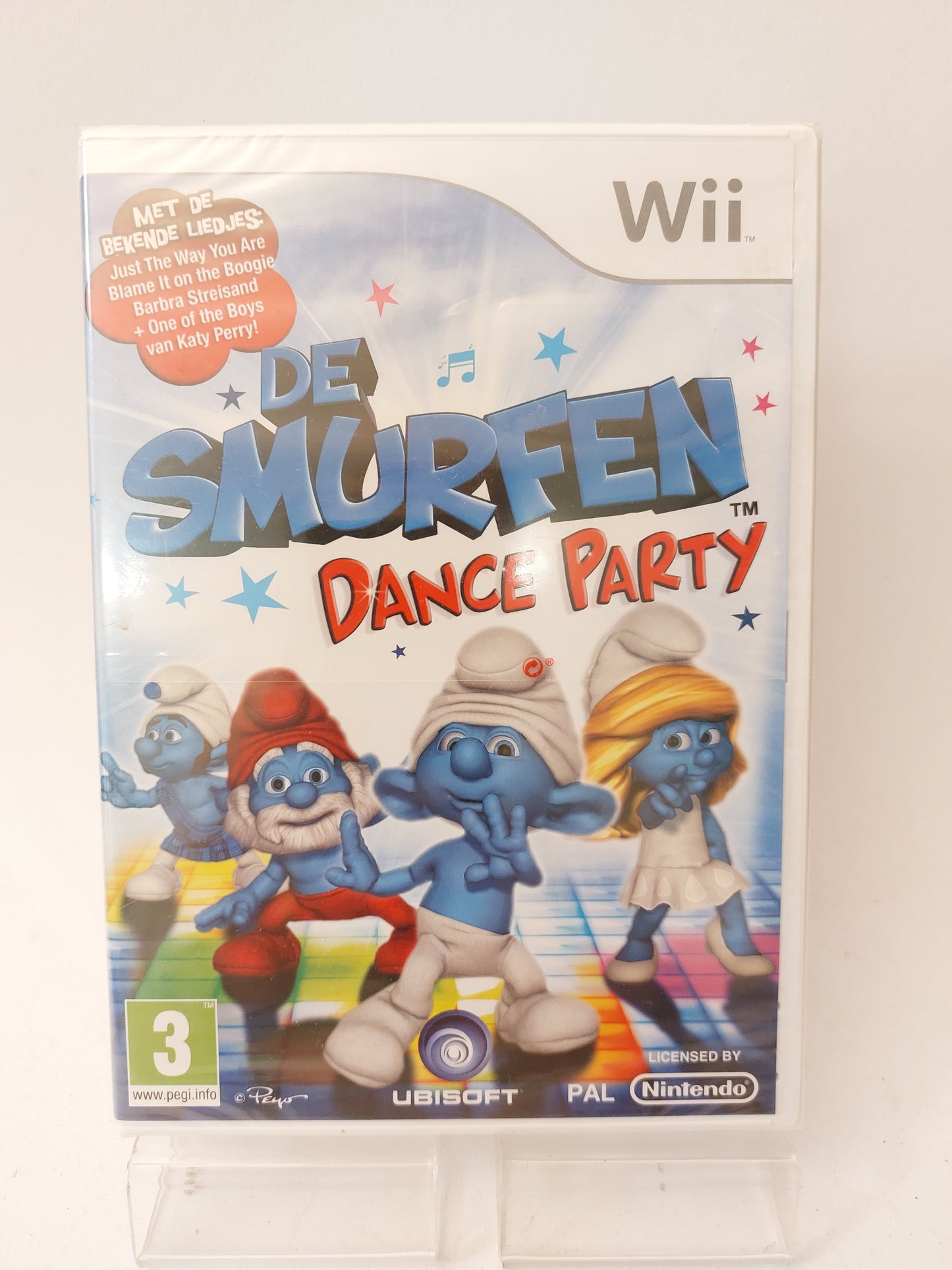 Smurfen Dance Party geseald Nintendo Wii