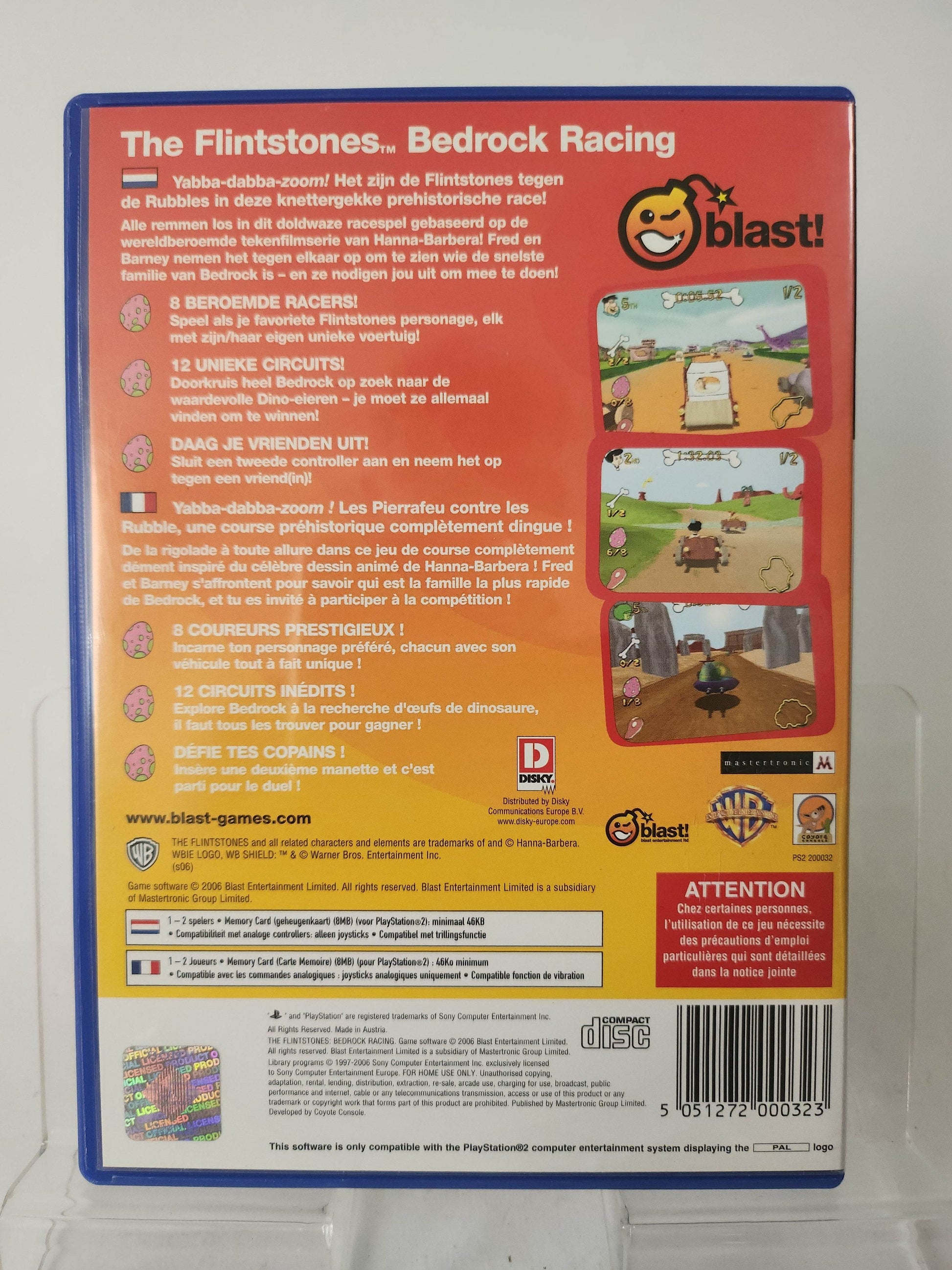 Flintstones Bedrock Racing Playstation 2 - Feniks Gameshop