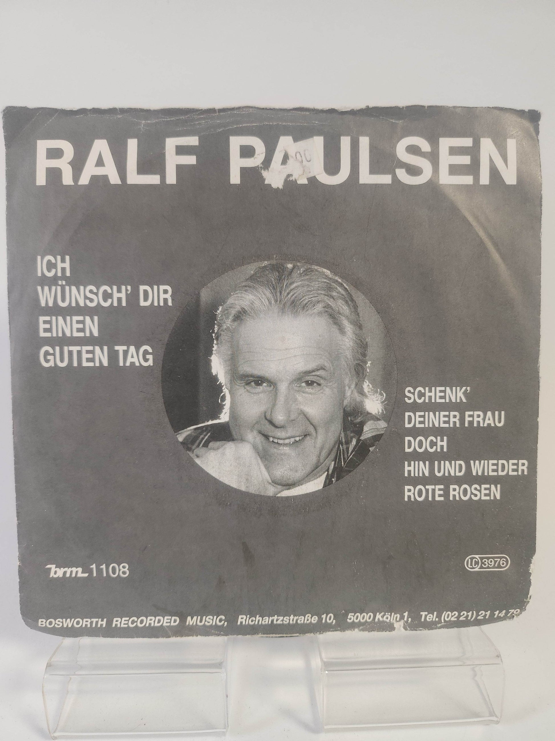 Ralf Paulsen: Ich Wünsch Dir Einen Guten Tag Single Vinyl - Feniks Gameshop