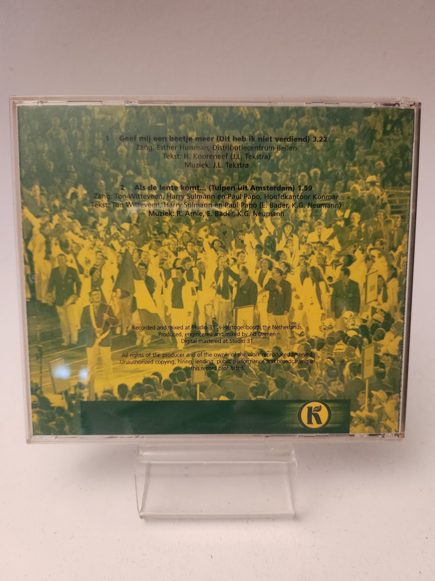 Konmar Amsterdam Arena (6 Mei 2001) CD