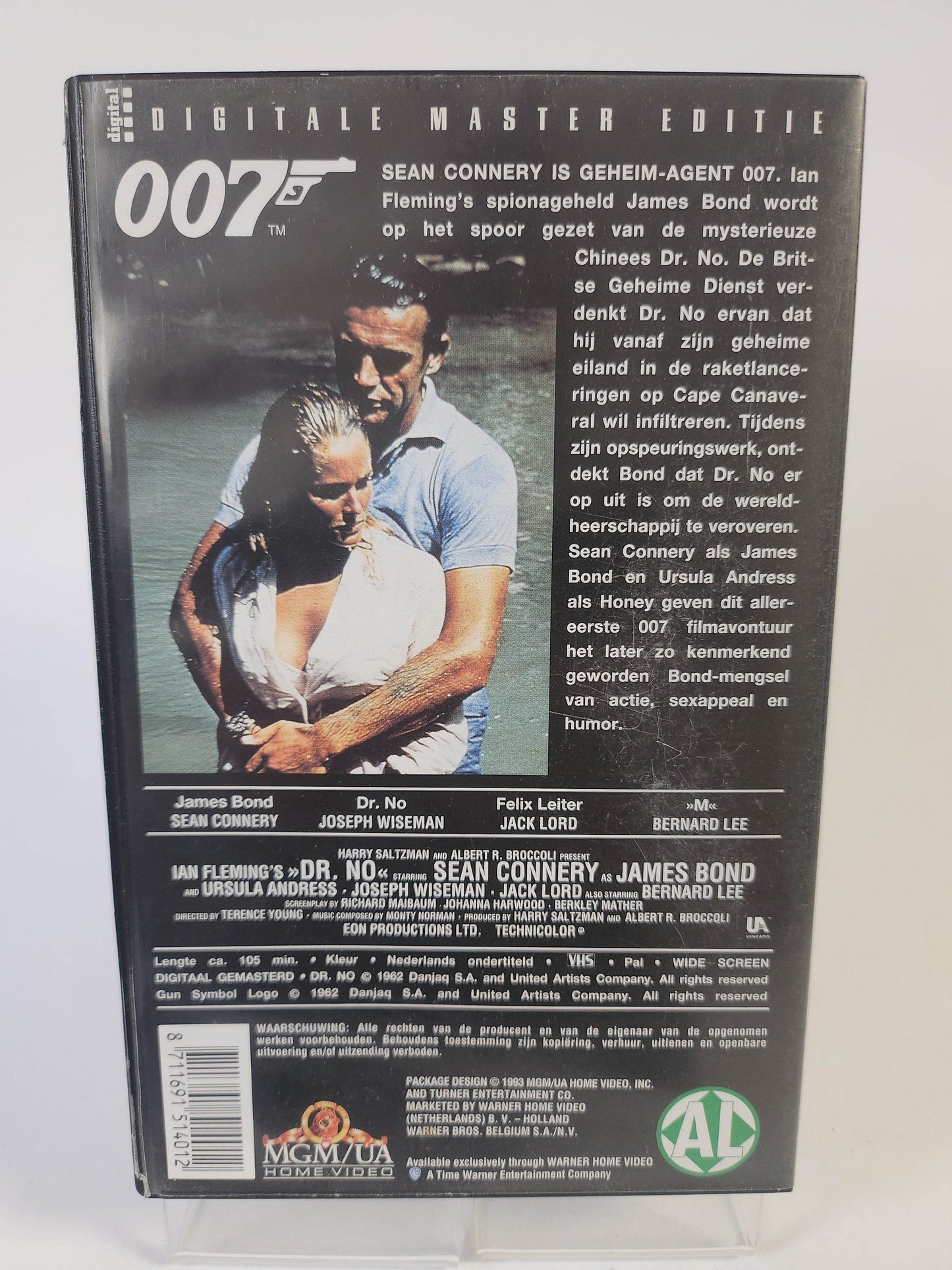 007 James Bond: Dr No geseald VHS - Feniks Gameshop