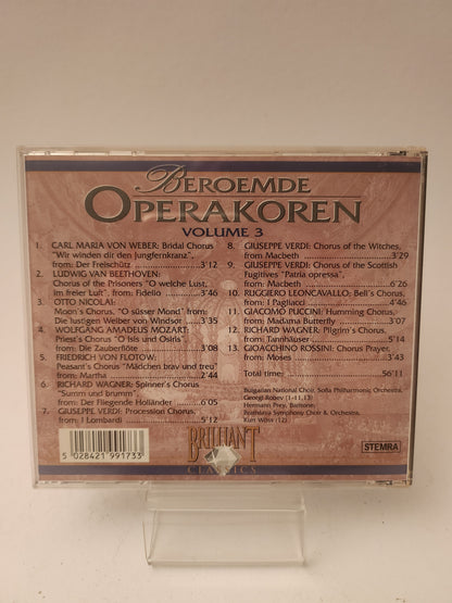 Beroemde Operakoren Volume 3 CD