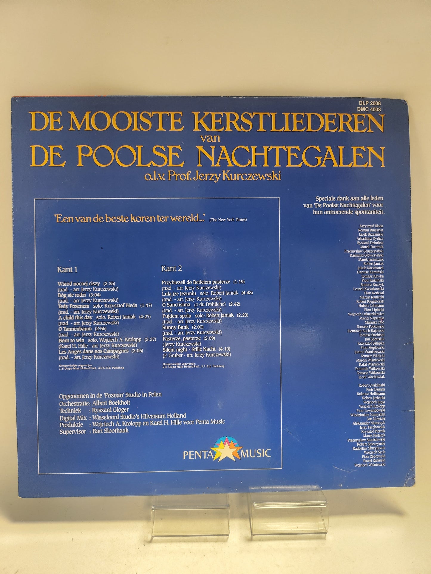 Mooiste Kerstliederen van Poolse Nachtegalen LP Vinyl