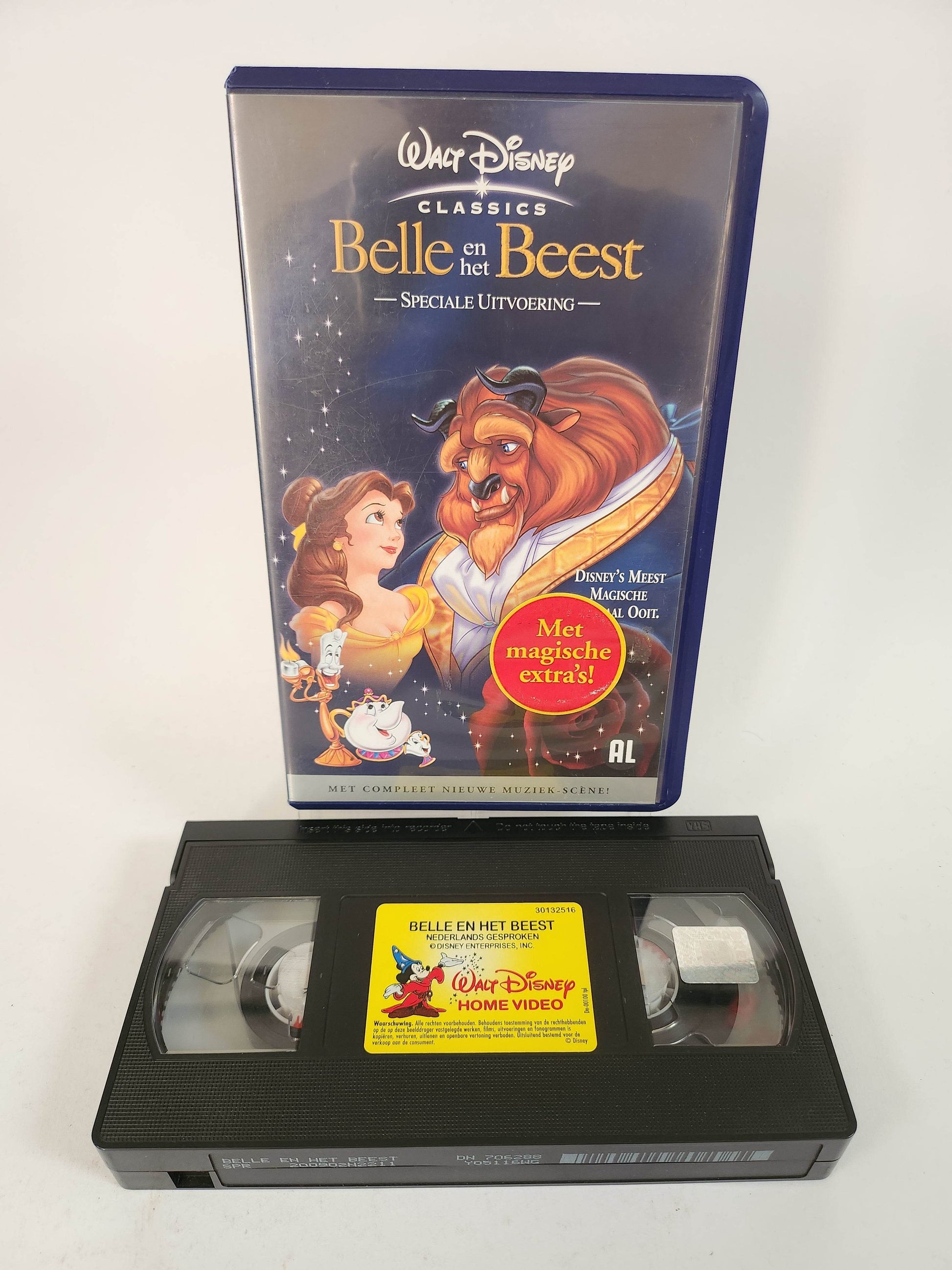 Belle en het Beest Speciale Uitvoering VHS Kids - Feniks Gameshop