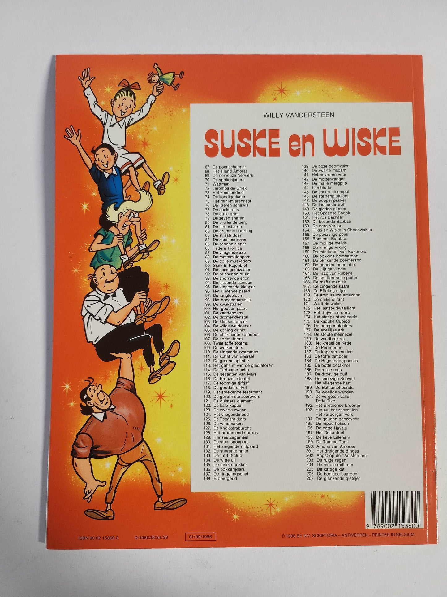 207: de Glanzende Gletsjer Suske en Wiske - Feniks Gameshop