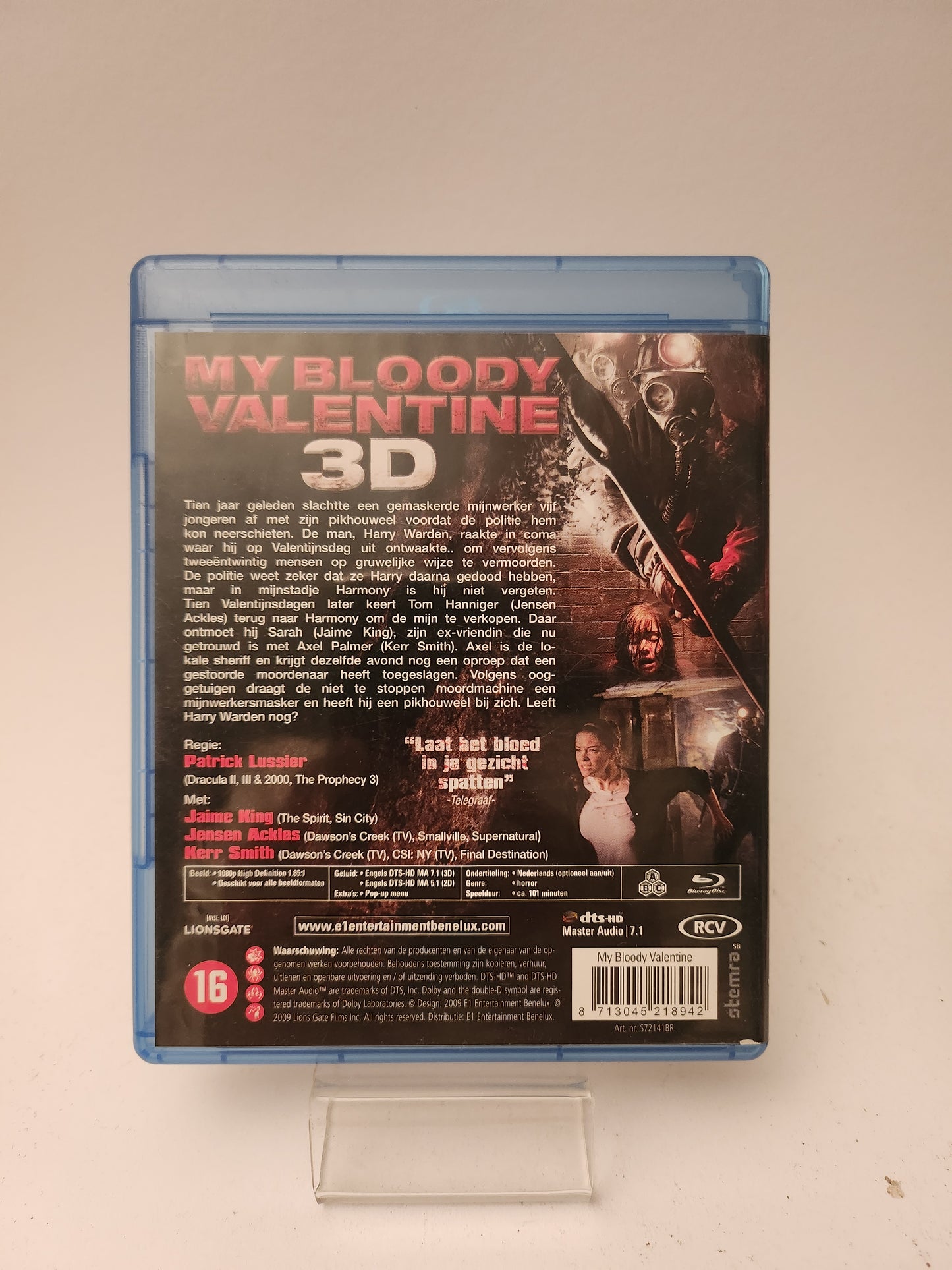 My Bloody Valentine 3D + 3D Brillen Blu-Ray