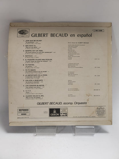 Gilbert Becaud en Espanol LP Vinyl