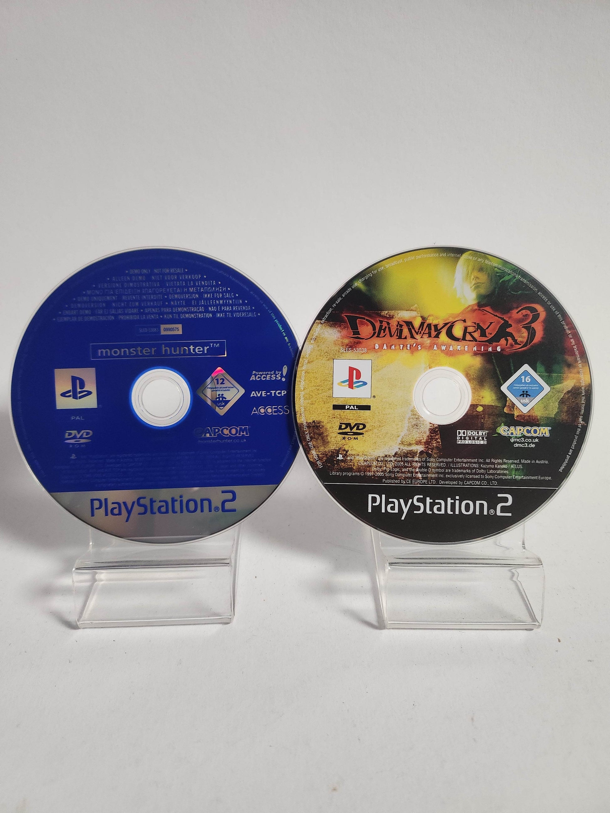 Devil May Cry 3 & Monster Hunter Demo Disc PS2 - Feniks Gameshop