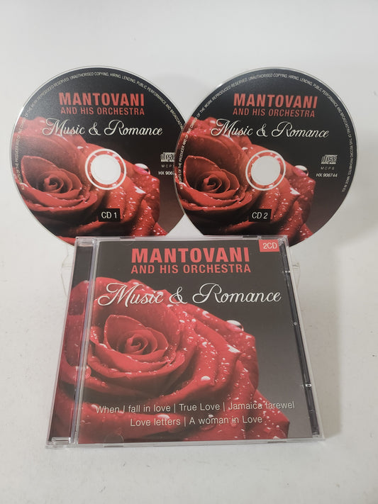 Mantovani and His Orchestra: Music & Romance Dubbel CD