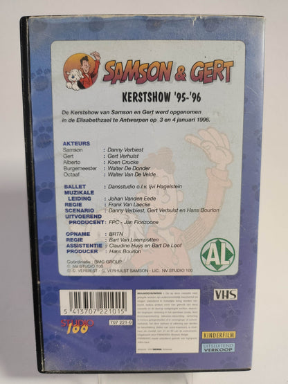 Samson & Gert Kerstshow '95-'96 VHS - Feniks Gameshop