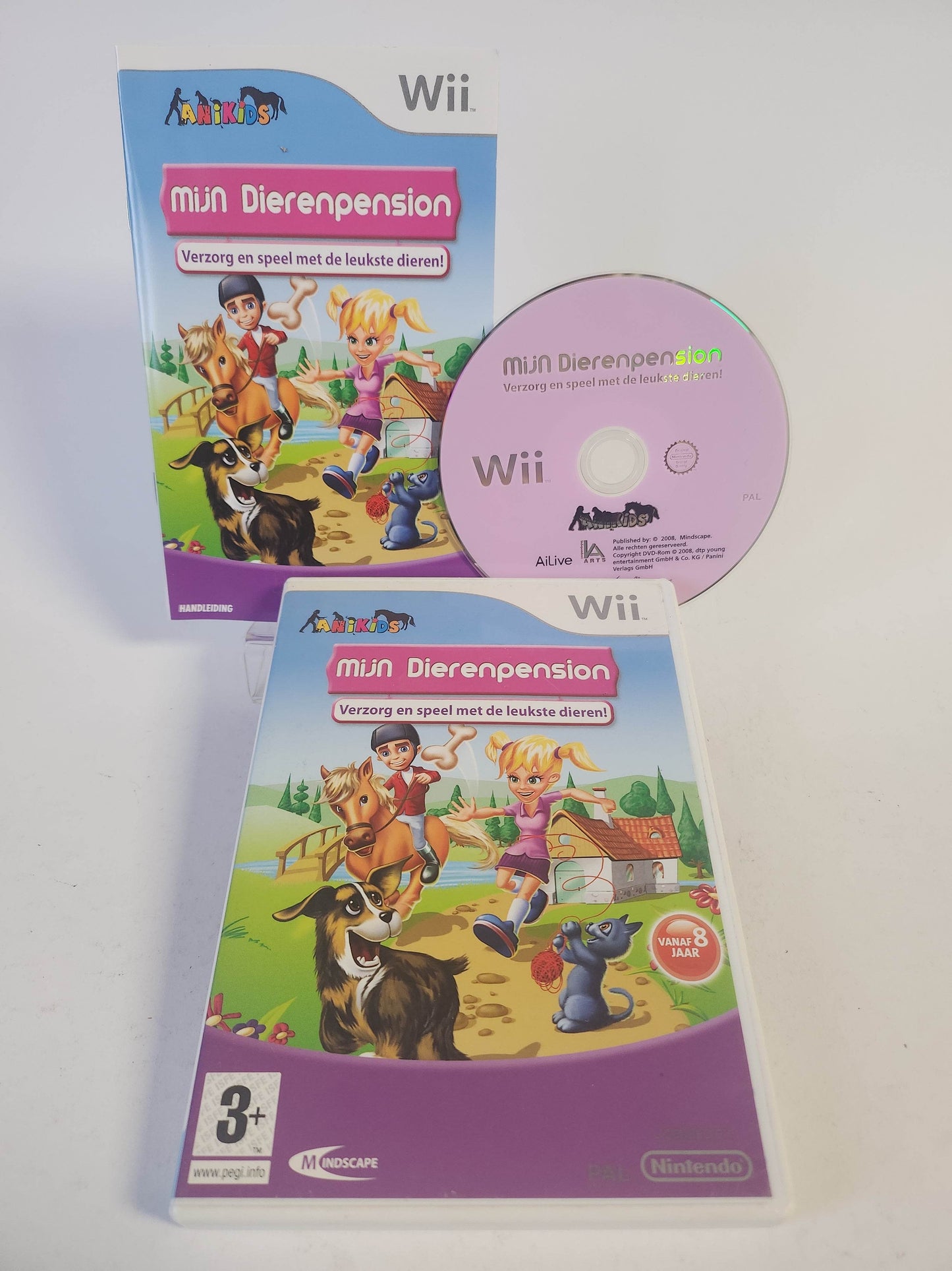 Mijn Dierenpension: Verzorg en Speel met de Leukste Dieren Nintendo Wii - Feniks Gameshop