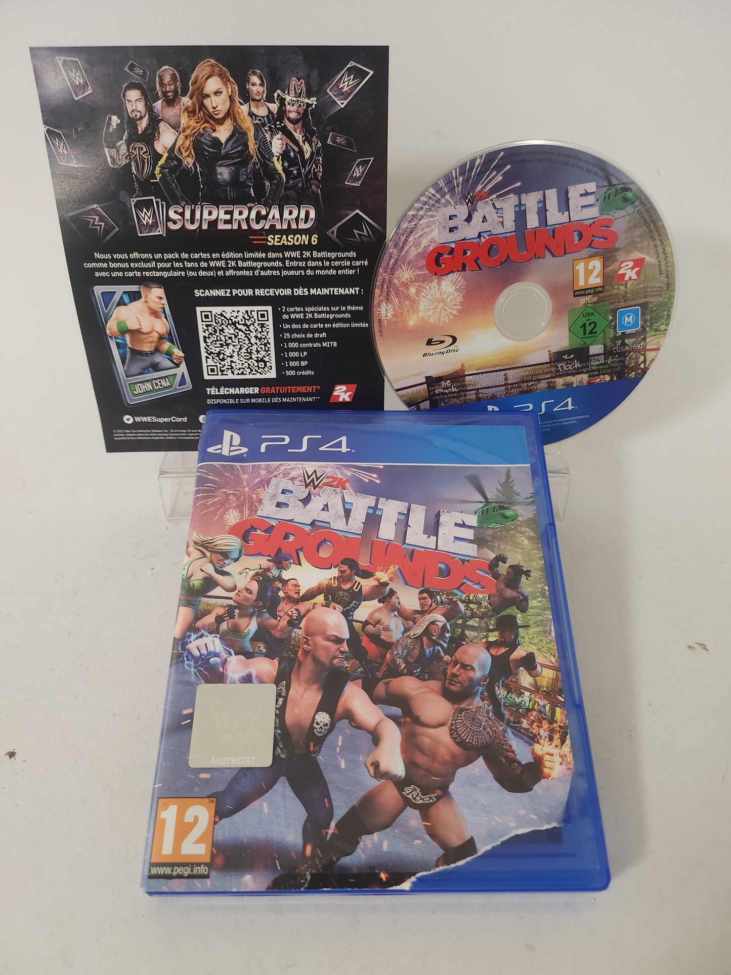 WWE 2K Battlegrounds (Copy Cover) Playstation 4