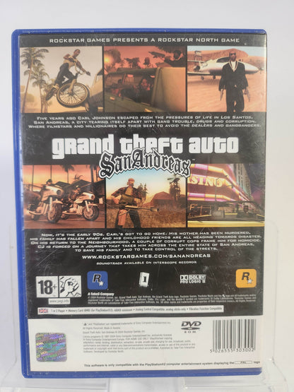 Grand Theft Auto San Andreas Playstation 2 - Feniks Gameshop