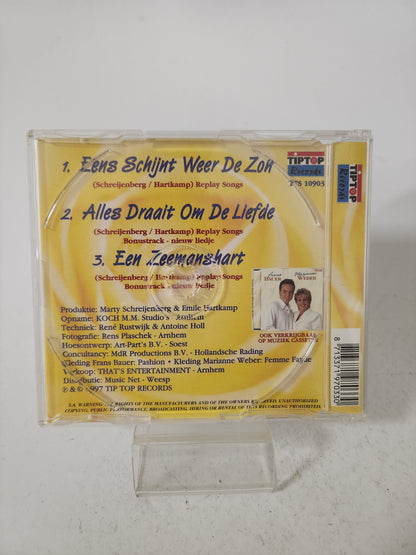 Frans Bauer & Marianne Weber: Eens Schijnt weer de Zon CD Single