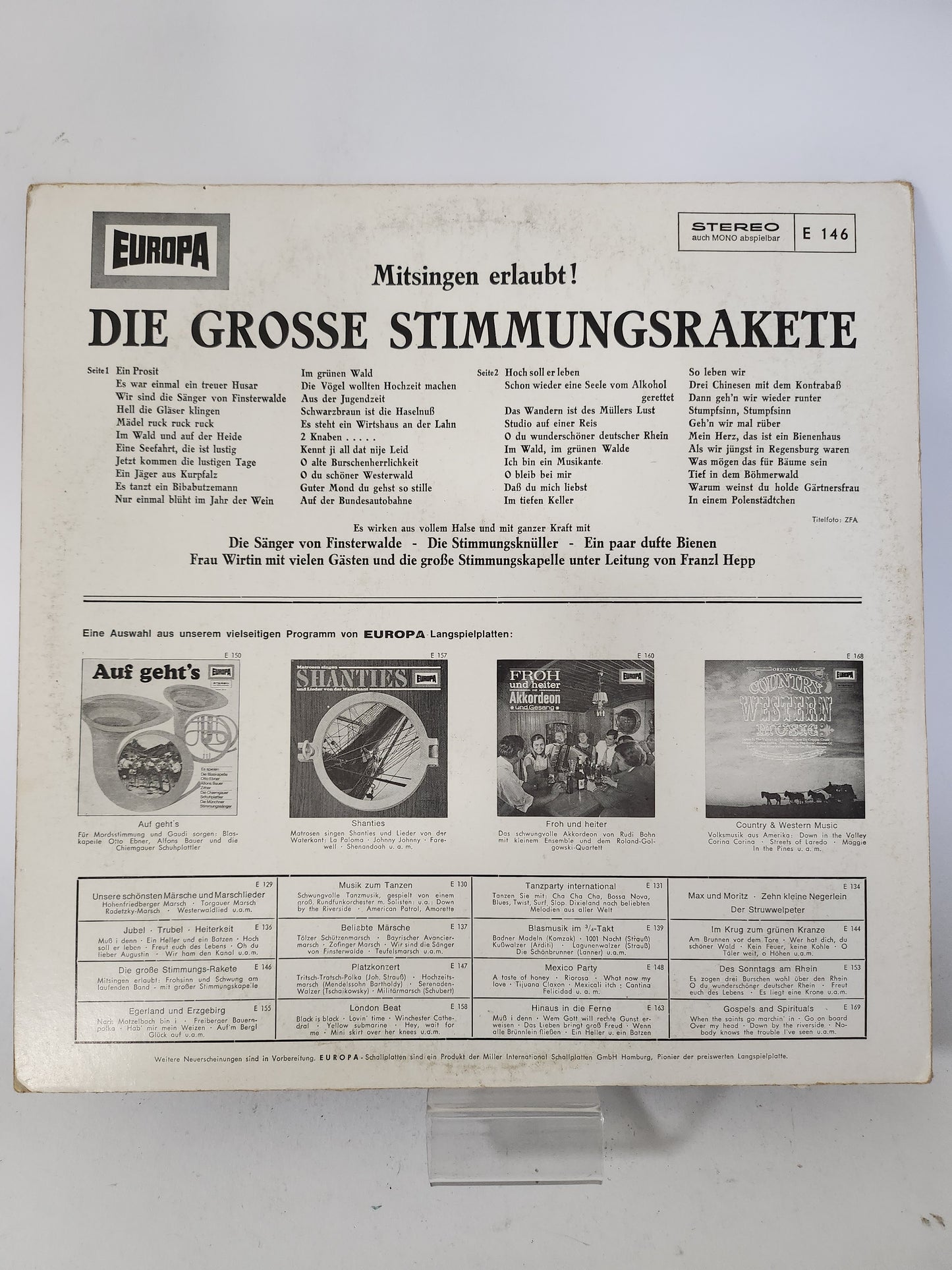 Grosse Stimmungsrakete LP Vinyl