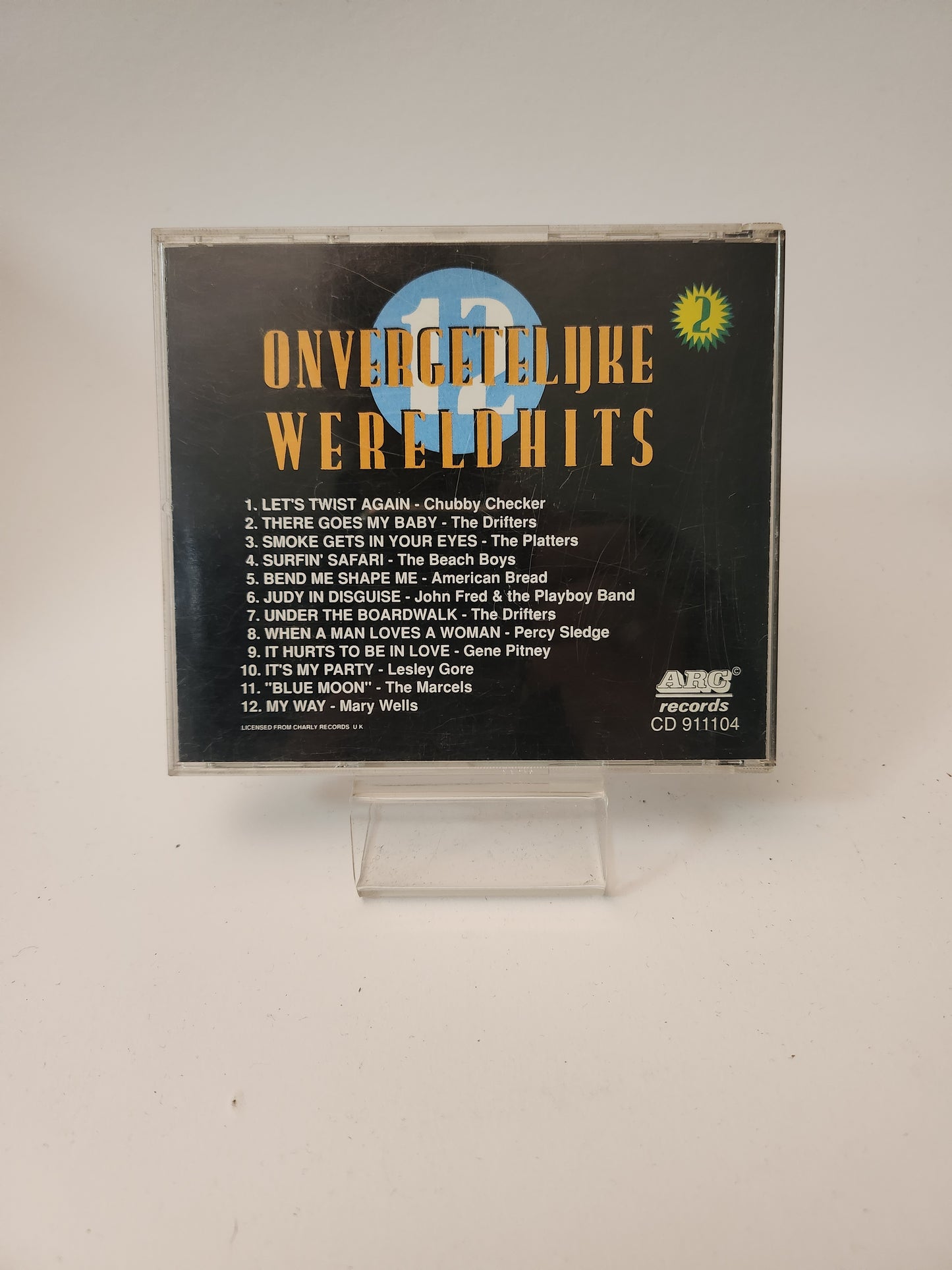 12 Onvergetelijke Wereldhits Volume 2 CD